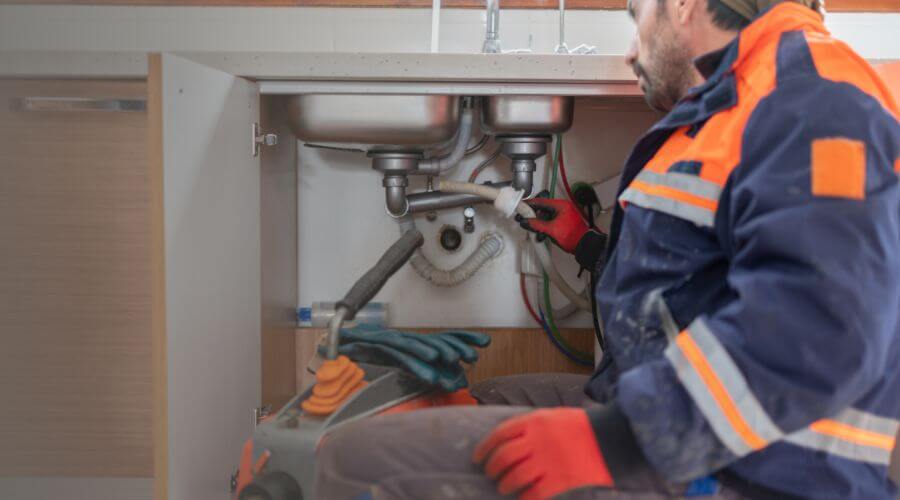 Professional slab leak plumber services in Warbranch, KY